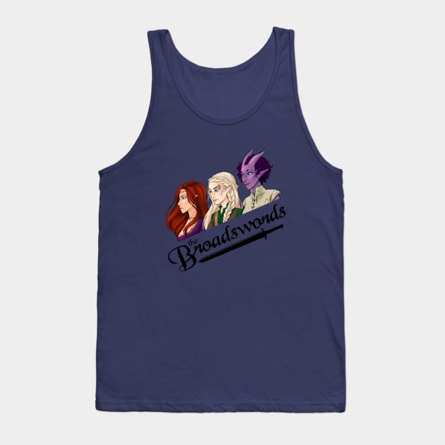 The Broadswords Logo Tank Top by TheBroadswords